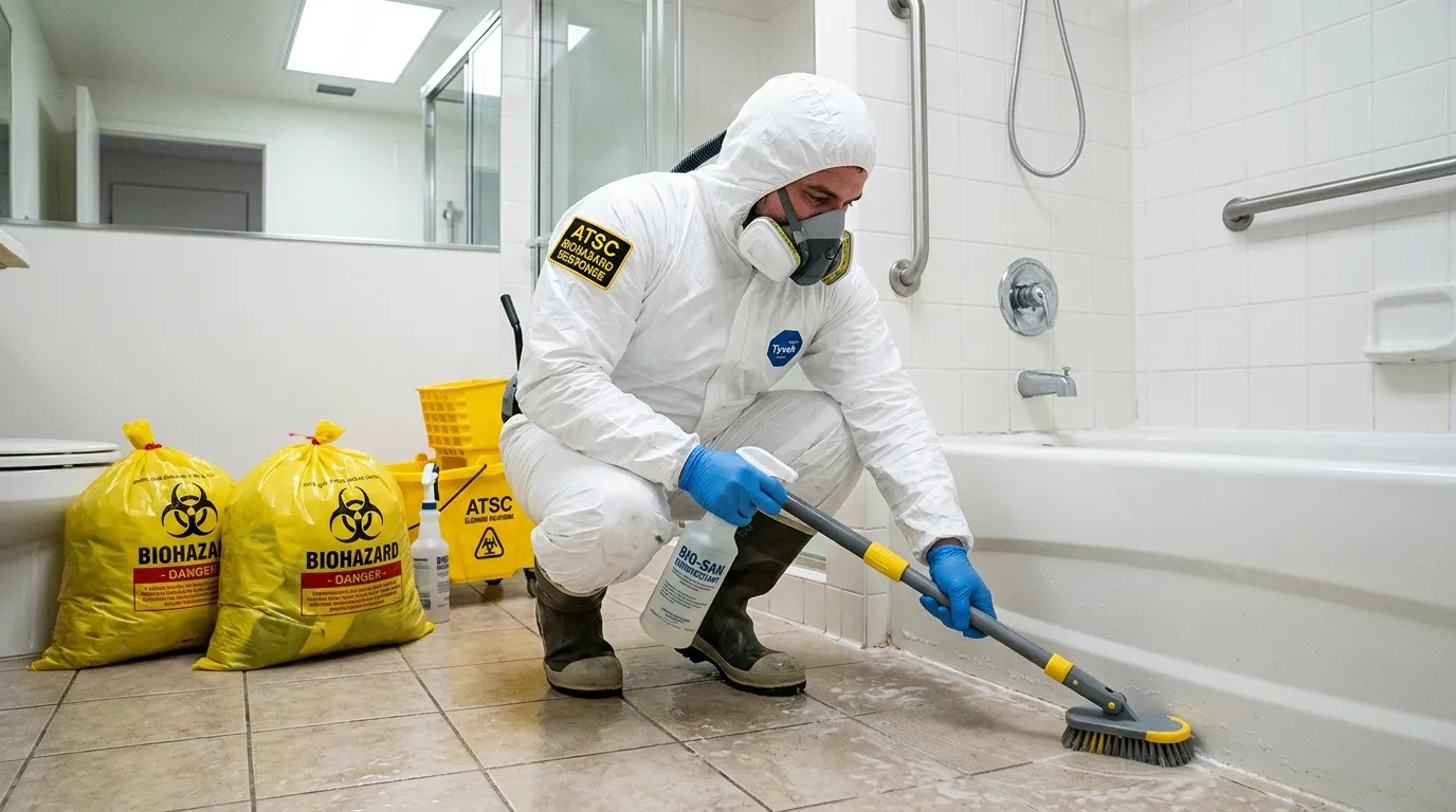 Decontamination equipment deployed for Blood Cleanup in Moultrie